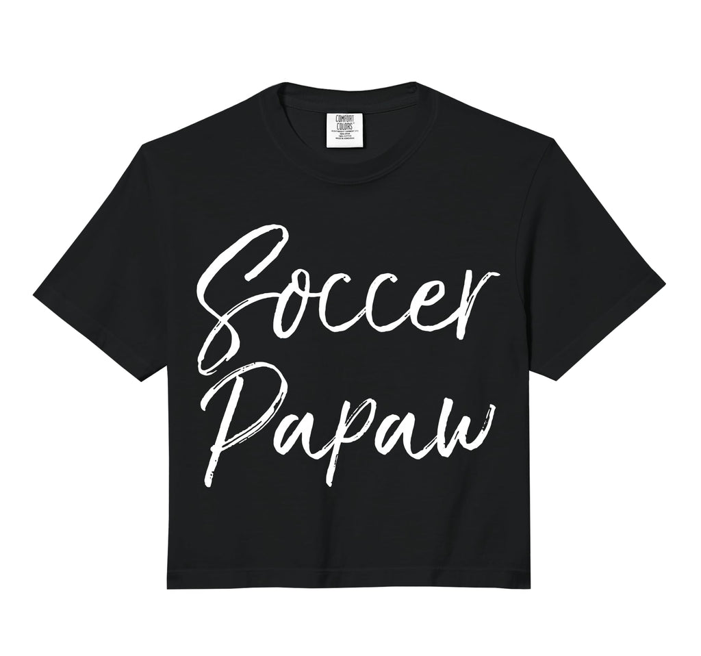 Soccer Grandfather Matching Sweatshirt - Minimalist Print for Adults