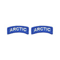 Arctic Blue and White Color Tab (Pair)