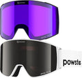 Ski Goggles Snow OTG Snowboard Goggles Magnetic Interchangeable Lens Frameless UV Protection Anti-fog mobile Skating
