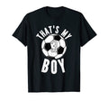 Thats My Jersey Number 3 Soccer Mom Dad T-Shirt - Trendy Graphic Unisex