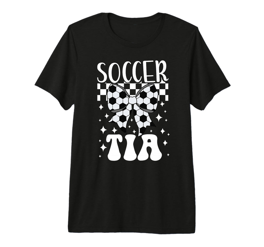 Soccer Tia Coquette Tia Soccer Player Tia T-Shirt - Unique Graphic Unisex