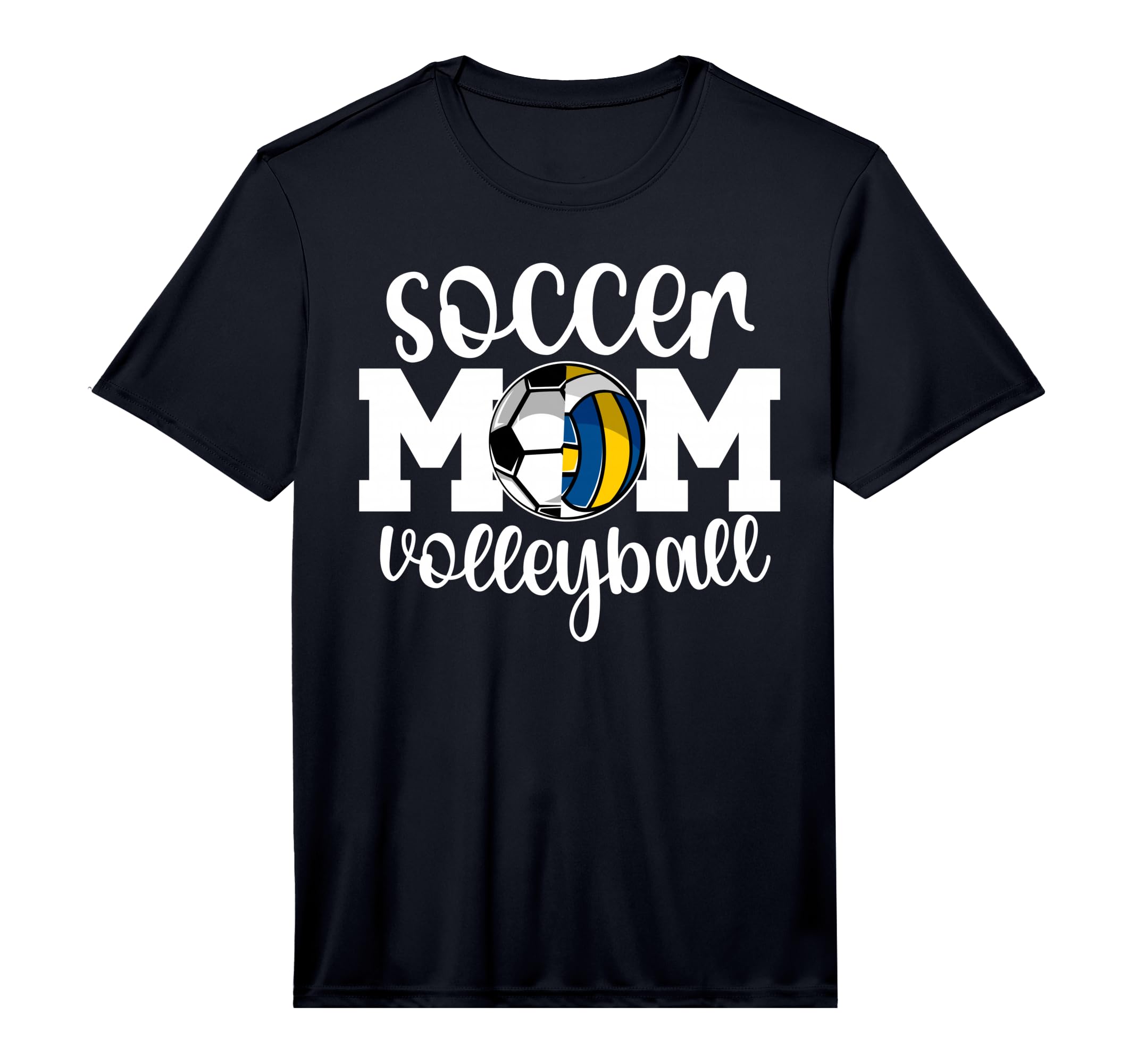 Mens Volleyball Soccer Mom Ballers T-Shirt - Fun Novelty Design Unisex