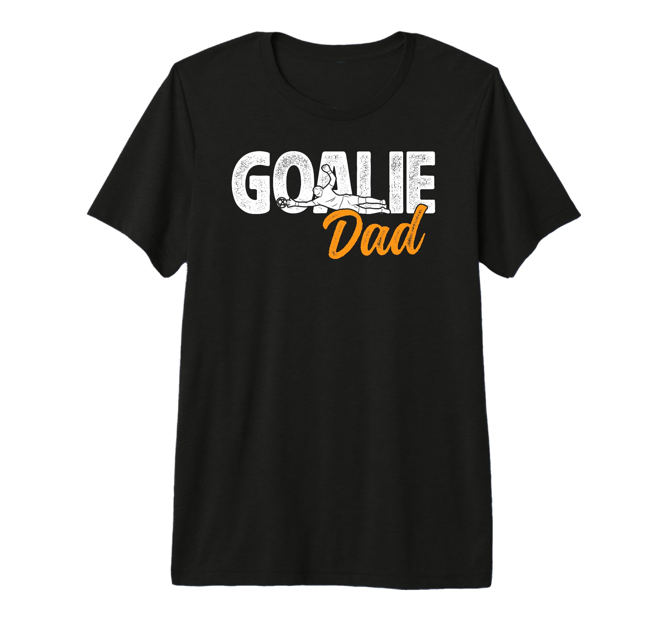Mens Soccer Goalie Dad Soccer T-Shirt - Novelty Apparel for Adults
