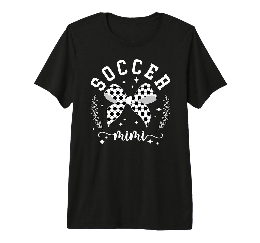 Soccer Mimi Grandma Mimi Soccer T-Shirt - Fun Novelty Design for Adults