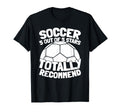 Soccer Team Player Sports Soccer T-Shirt - Fun Novelty Design for Adults