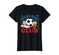 Soccer Moms Club Fun Game Day Soccer T-Shirt - Casual Everyday Wear Unisex