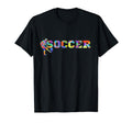 Soccer Goalie Distressed Goalkeeper T-Shirt - Novelty Apparel Unisex