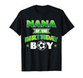 Nana Birthday Soccer Party Family Love T-Shirt - Minimalist Print Unisex
