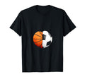Split Heart Basketball Soccer T-Shirt - Streetwear Style for Adults
