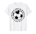 Let Field Be Joyful Soccer Faith Christian T-Shirt - Graphic Print Unisex