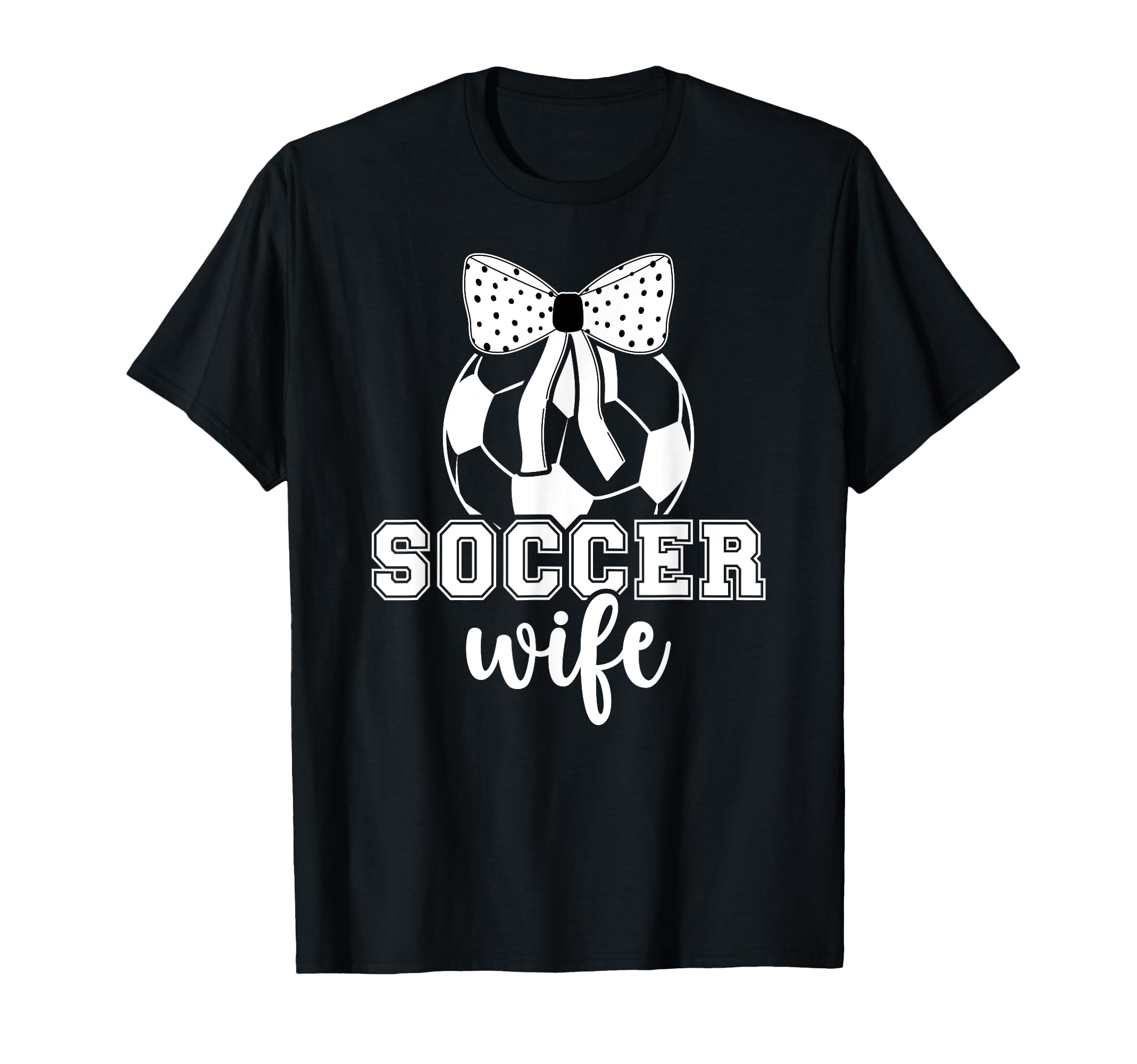 Soccer Wife Soccer Player Coquette T-Shirt - Custom Art Print Men Women