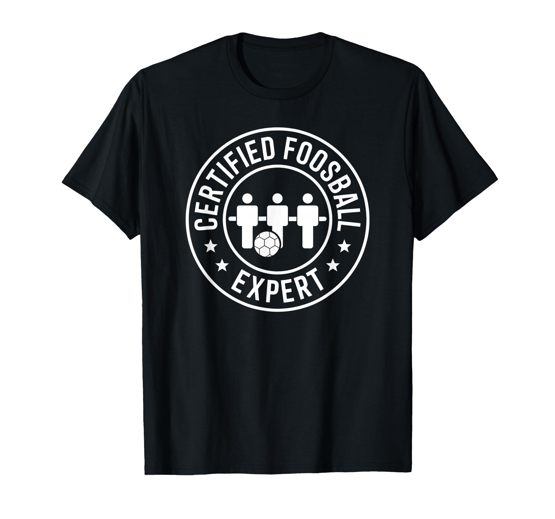 Foosball Expert Player Table T-Shirt - Casual Everyday Wear for Adults