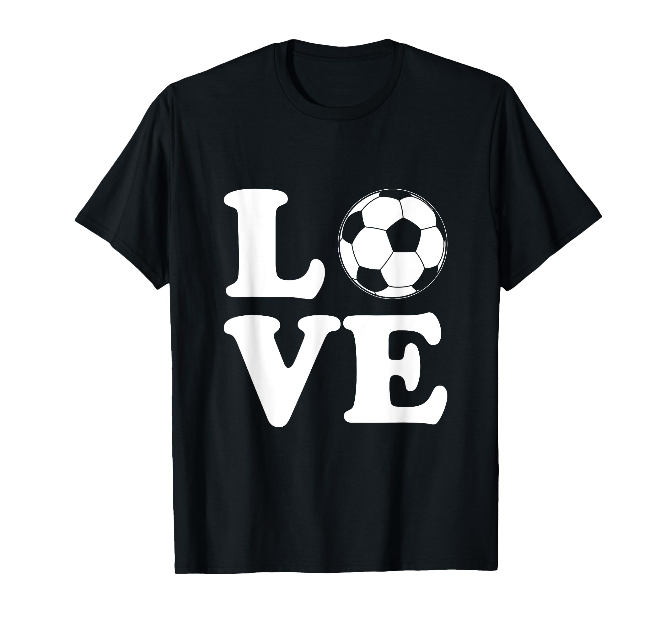 Love Soccer I Love Soccer Sport Player T-Shirt - Unique Graphic Men Women
