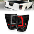 ANZO 04-15 Nissan Titan Full LED Tailights Black Housing Clear Lens 311420