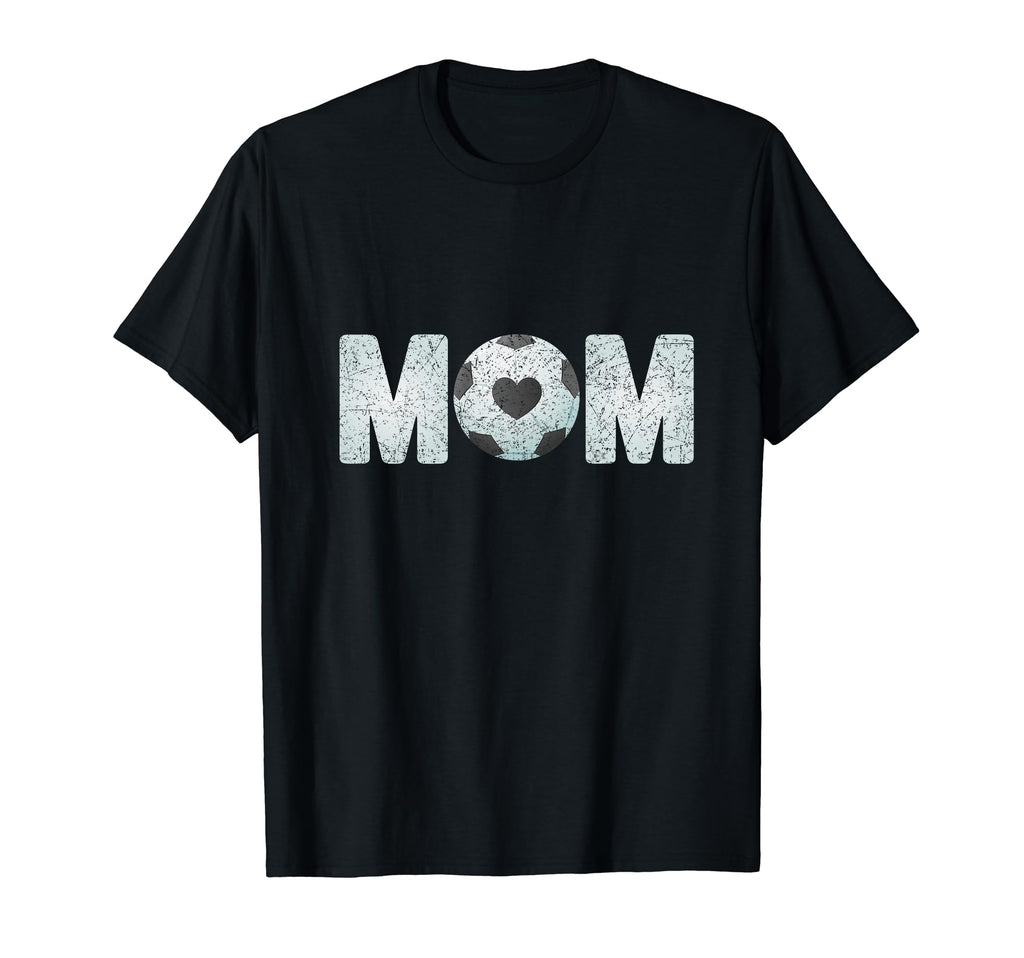 Gift Mom Soccer Football Mom T-Shirt - Graphic Print Men Women