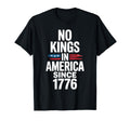 No Kings America Since 1776 Hoodie - Trendy Graphic for Adults
