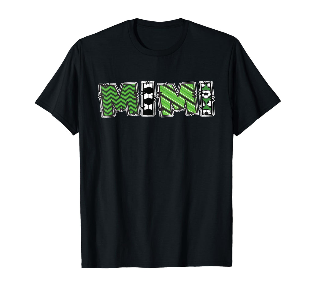 Soccer Mimi Birthday Party T-Shirt - Trendy Graphic Unisex