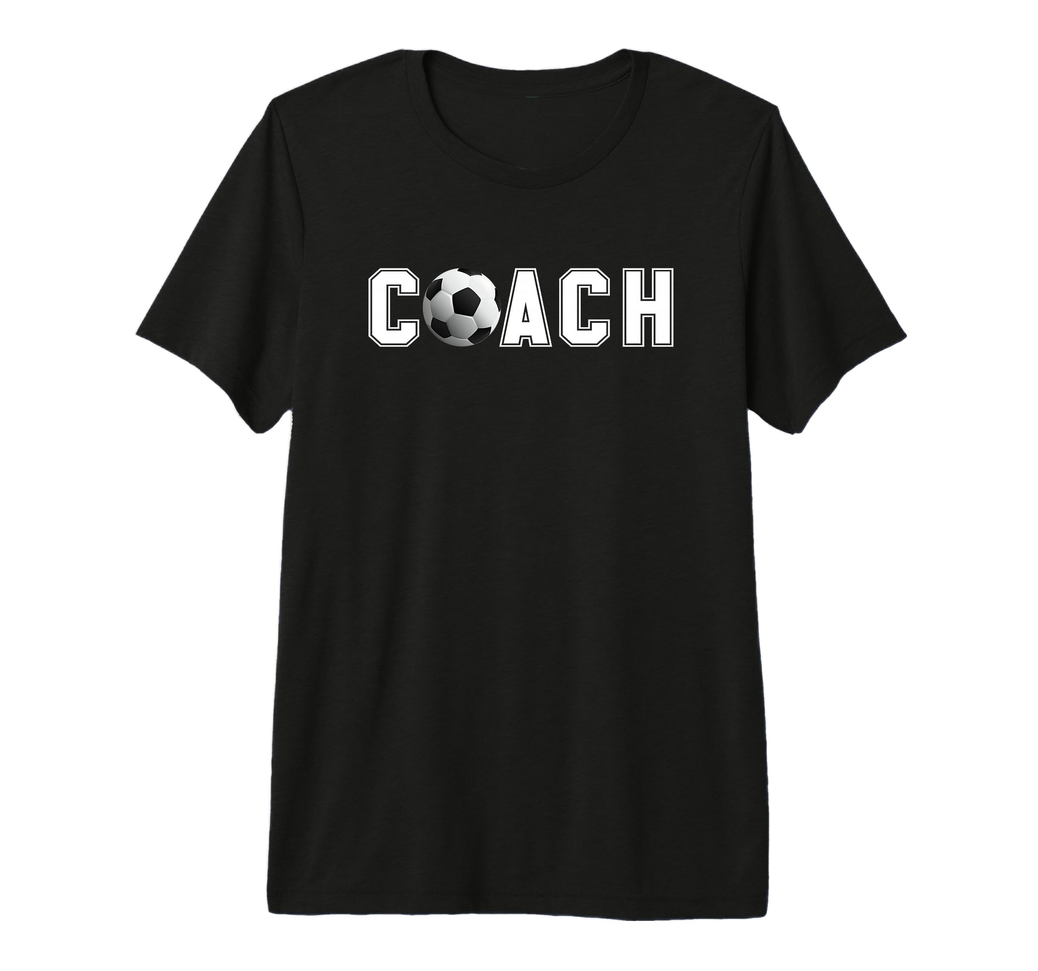 Football Coach Tri Blend T-Shirt - Graphic Print for Adults