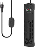 Carefree Fish 100/200/300/500/800W Paladin Aquarium Heater PTC Ceramics Heating Rod Digital LED Intelligent Leaving Water Automatically Stop Heating System for Freshwater and Saltwater No Cooking Fish