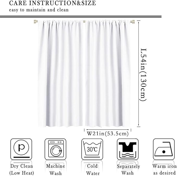Cartoon Dinosaur Curtains for Kids Boys Girls Home Decor, Astronaut Rocket Funny Outer Space Blackout Rod Pocket Window Drapes for Bedroom Living Room W21xL54in 2 Panels