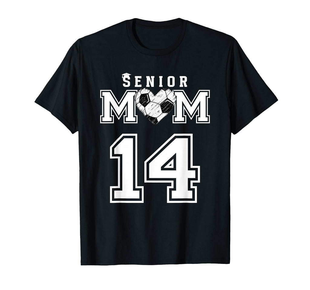 Proud Senior Soccer Mom Custom T-Shirt - Aesthetic Graphic for Adults