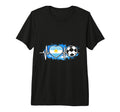 Heartbeat World Football Argentina Flag T-Shirt - Minimalist Print Unisex