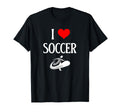 I Love Soccer I Heart Soccer Funny T-Shirt - Fun Novelty Design Men Women