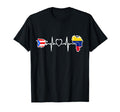 Puerto Rico Venezuela Flag Puerto T-Shirt - Fun Novelty Design Men Women