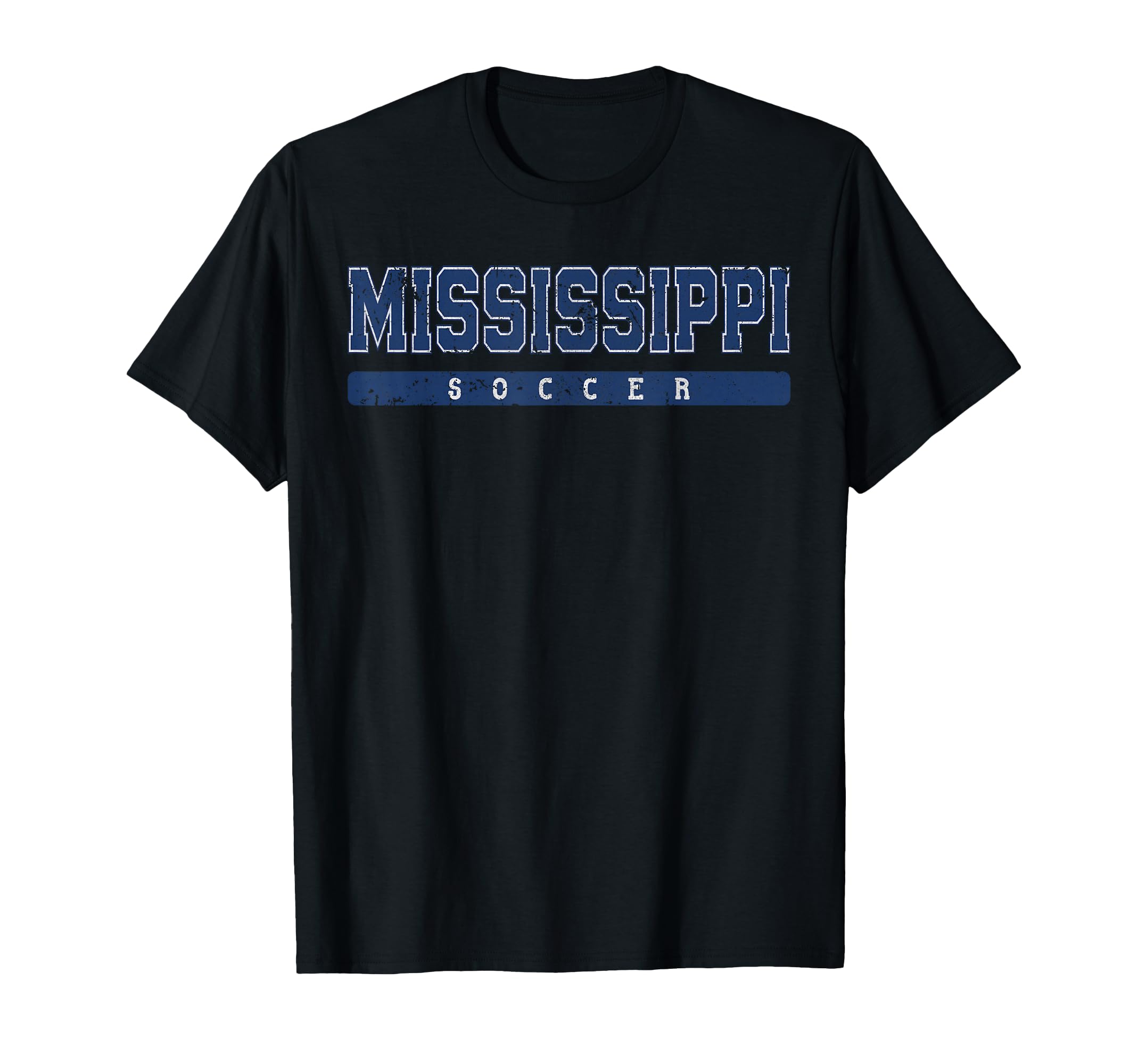 Mississippi Soccer Tees Tanks Tops T-Shirt - Graphic Print Unisex
