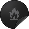 36" Fire Pit Mat for Solo Stove Bonfire: Round Fireproof Under Grill Mat Heat Insulated Indoor Fireplace Pad Protector for Decks, Patios, Grass, BBQ Smoker, Portable Reusable Oil-Proof and Waterproof