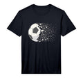 Soccer Soccer Heart Soccer Player T-Shirt - Fun Novelty Design Men Women