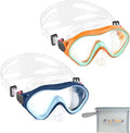 Kids Swim Goggles with Nose Cover -Diving Mask Leak-Proof Design for Boys Girls Ages 5-15 | Anti-Fog & UV Protection Swimming Glasses