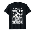Proud Sister Soccer Senior Class T-Shirt - Casual Everyday Wear for Adults