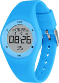 Kids Watches for Girls Boys Digital Sport Watch with Step Counter Pedometer Vibration Alarm Clock, No App Waterproof Fitness Tracker Kids Watch Boys Girls Teens Students Ages 5-16
