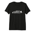 Evolution Ice Hockey Player Winter T-Shirt - Streetwear Style for Adults