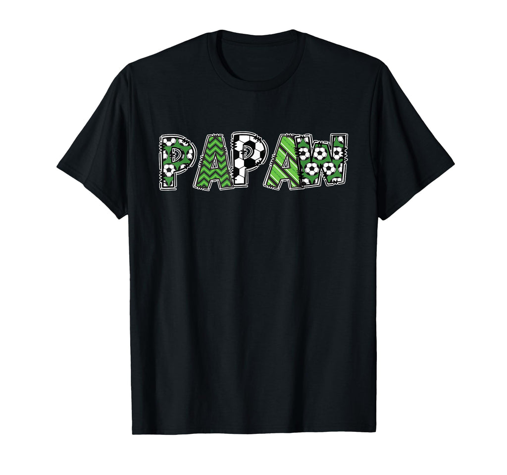 Soccer Grandpa Papaw Birthday Party T-Shirt - Custom Art Print Men Women