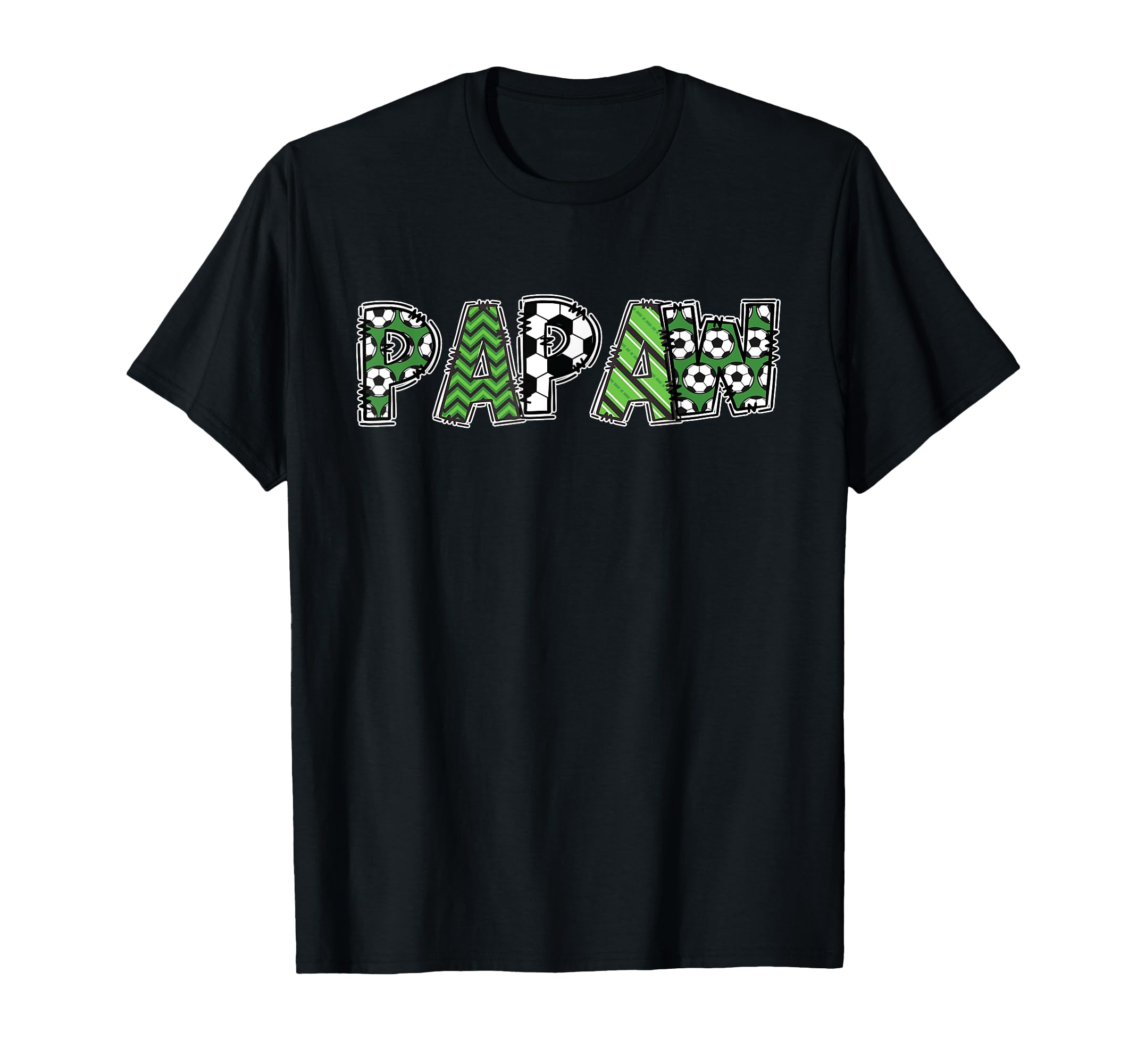 Soccer Grandpa Papaw Birthday Party T-Shirt - Custom Art Print Men Women