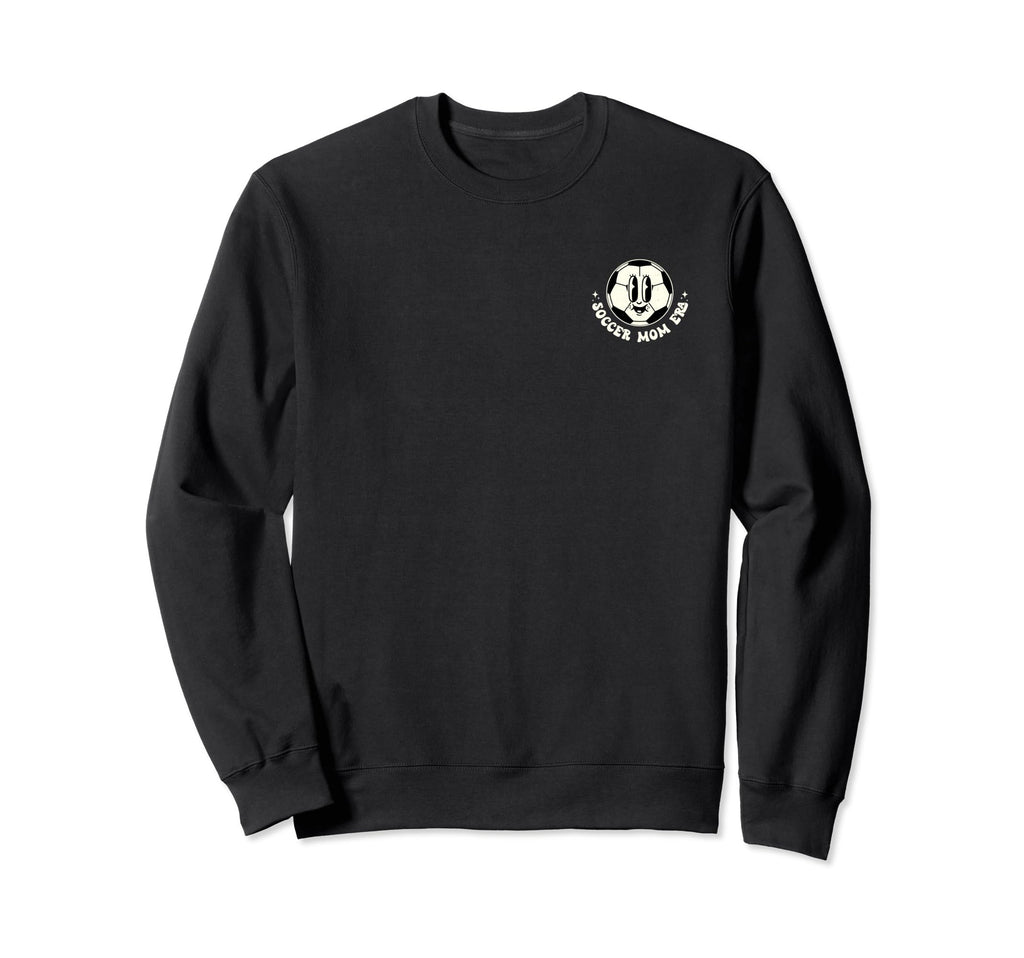 My Soccer Mom Era Funny 2 Sides Sweatshirt - Minimalist Print for Adults