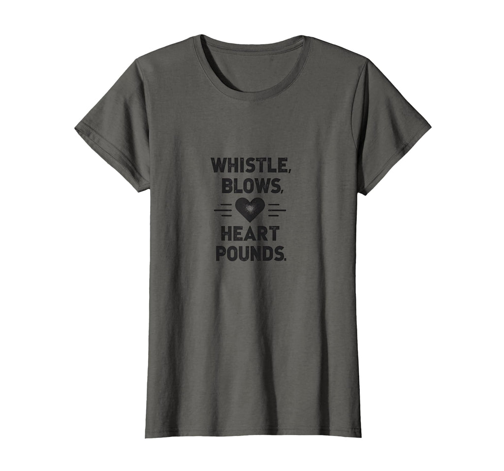 Whistle Blows Heart Pounds Soccer T-Shirt - Streetwear Style Unisex