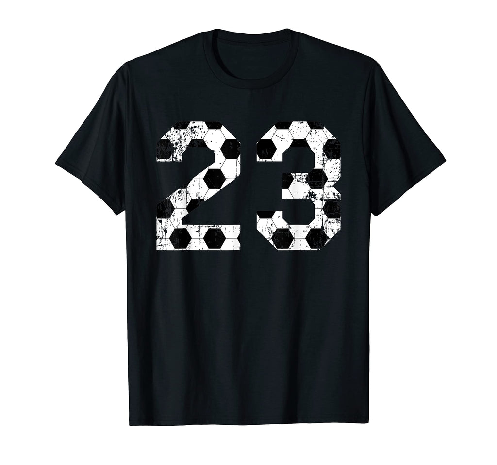 Soccer 23 Jersey Number T-Shirt - Aesthetic Graphic Men Women