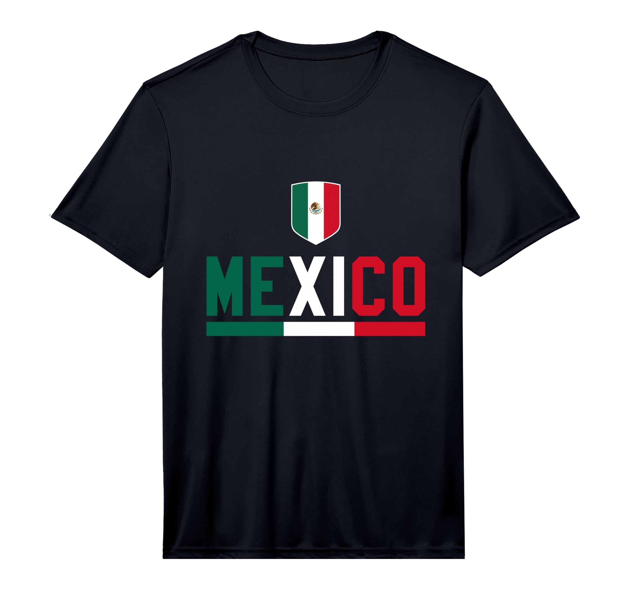 Mexico Soccer Mexican Flag Jersey Fan T-Shirt - Custom Art Print Unisex