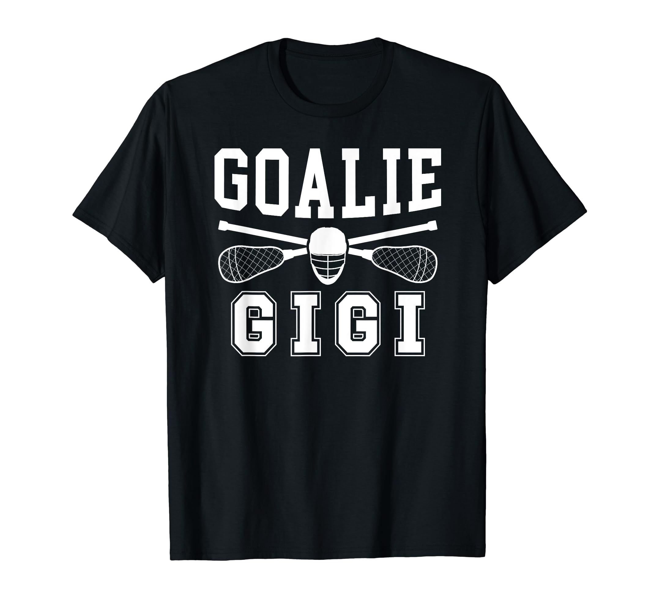 Lacrosse Goalie Gigi Lacrosse T-Shirt - Custom Art Print Men Women