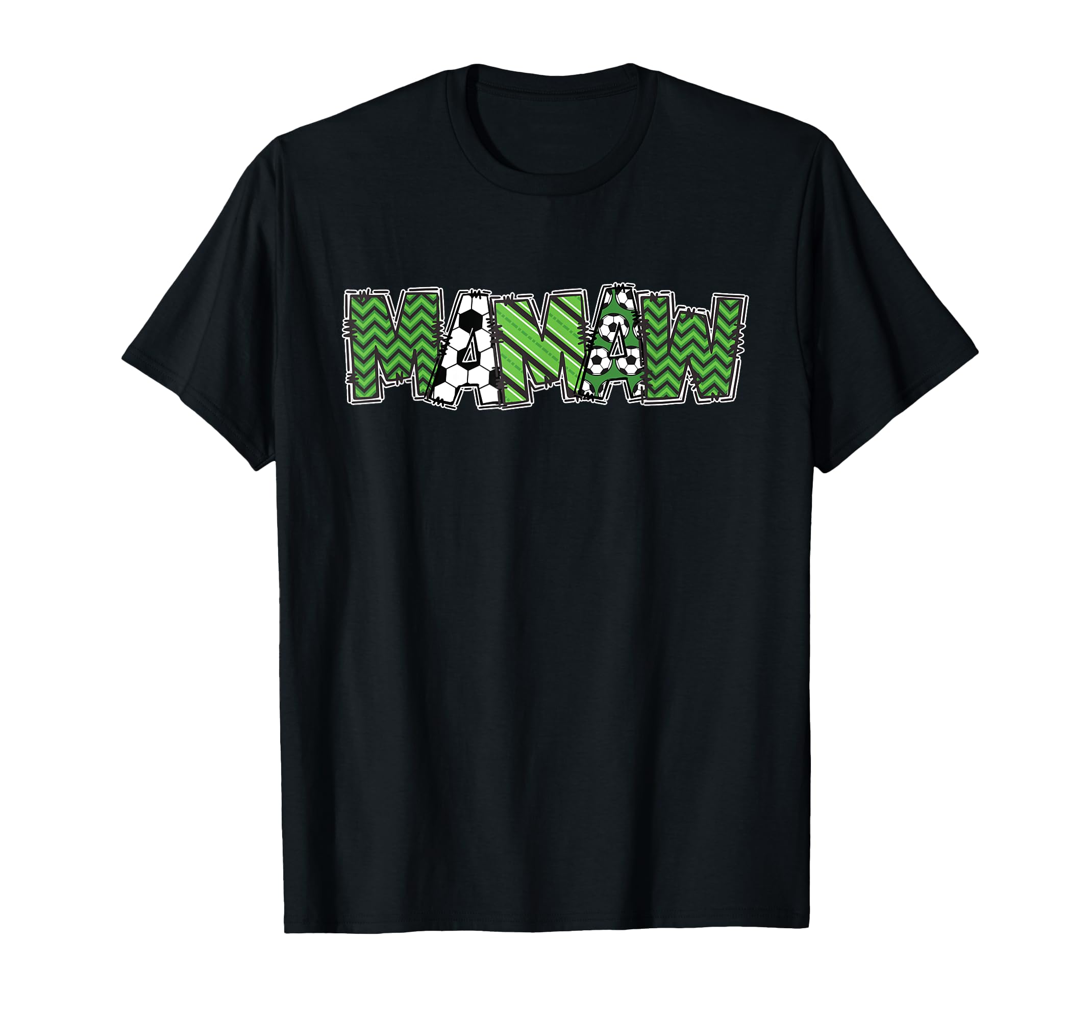 Soccer Mamaw Birthday Party T-Shirt - Trendy Graphic Men Women