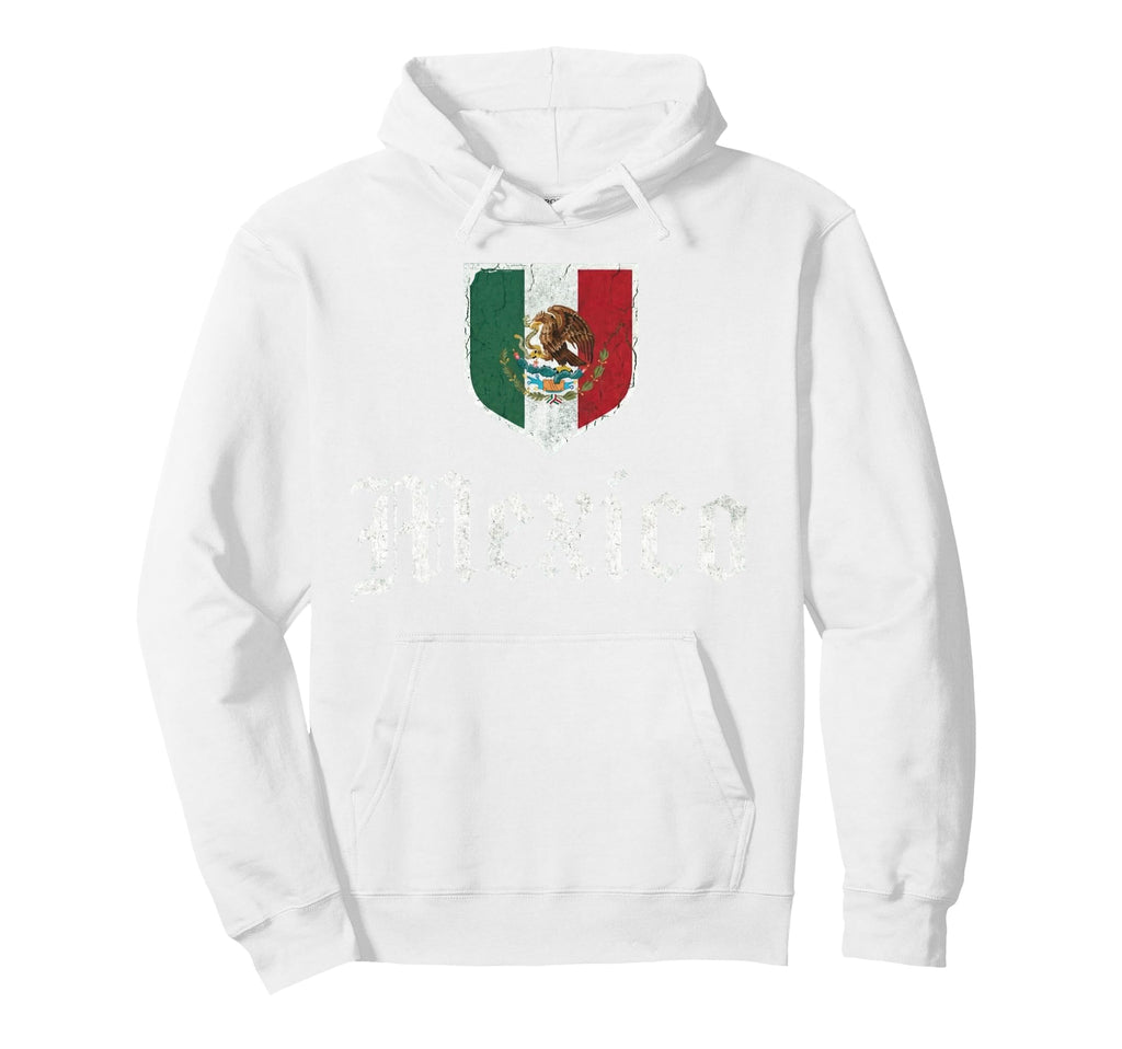 Mexico Flag Mexican Hispanic Pride Hoodie - Streetwear Style Men Women