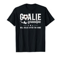 Funny Soccer Goalie Grandpa Soccer T-Shirt - Graphic Print for Adults