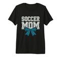 Soccer Mom Coquette Bow Mothers Day T-Shirt - Minimalist Print for Adults
