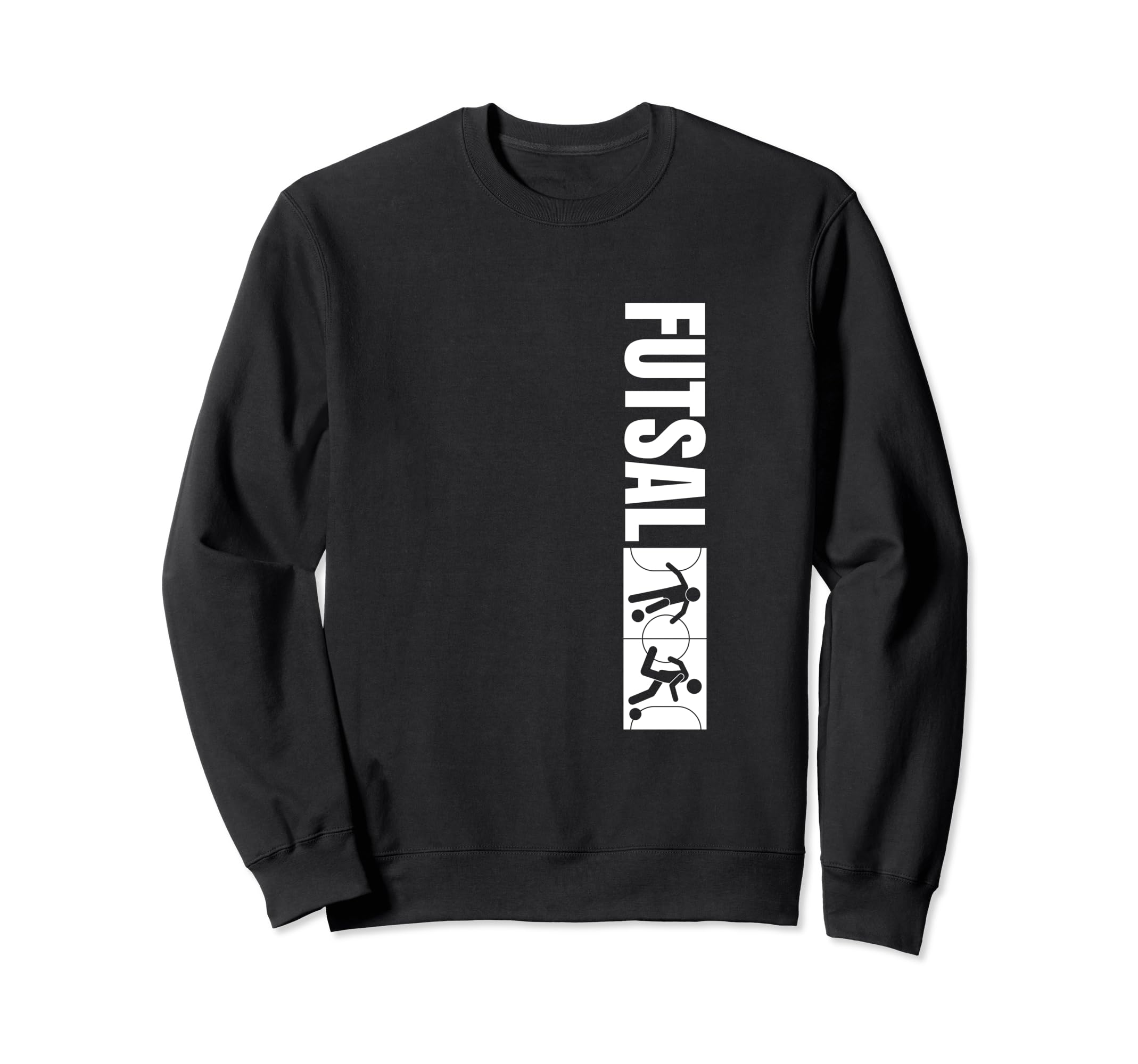 Futsal Coach Distressed Futsal Sweatshirt - Custom Art Print Men Women