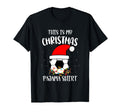 Soccer Goalkeeper Holiday Santa Claus T-Shirt - Custom Art Print for Adults
