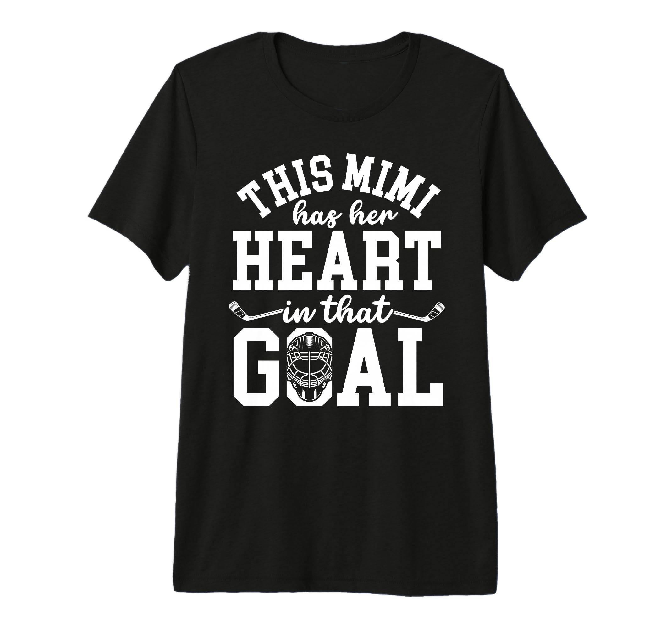 Proud Hockey Goalie Mimi Hockey T-Shirt - Unique Graphic Men Women