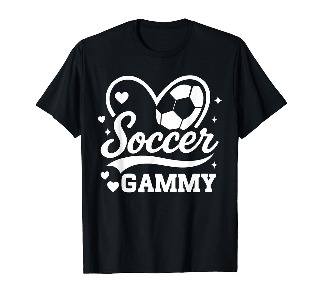 Soccer Gammy Heart Love Soccer T-Shirt - Fun Novelty Design Men Women